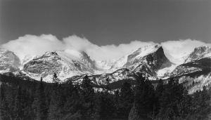 Assailing Clouds Hallett Peak